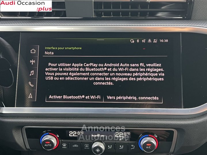 Audi Q3 Sportback 40 TDI 200 ch S tronic 7 Quattro S line - 15