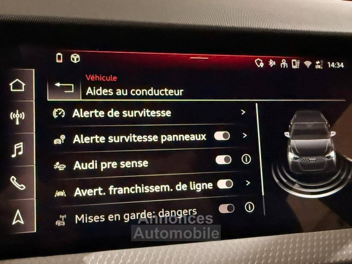 Audi A1 Sportback 30 TFSI 116 ch S tronic 7 S Line - 21