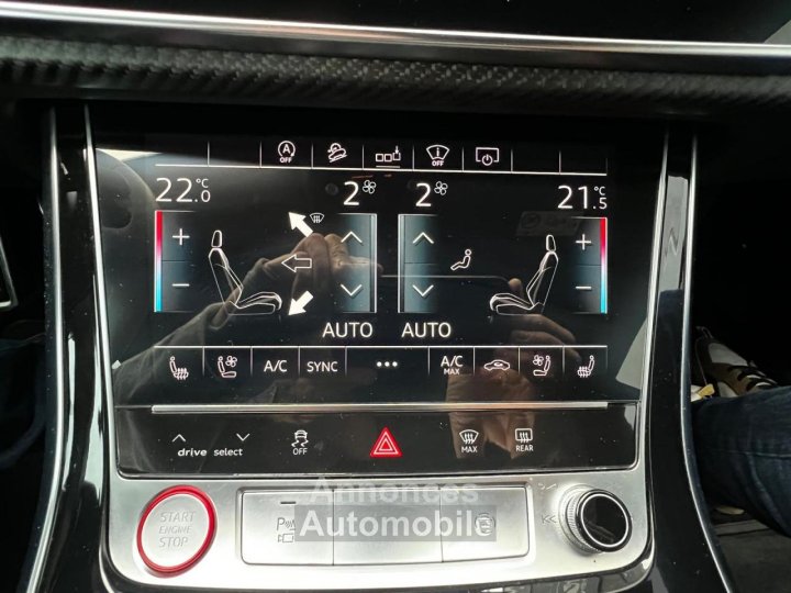 Audi RS Q8 Quattro 40 V8 BiTFSI mHEV- 600 - BVA Tiptronic  PHASE 1 - 32