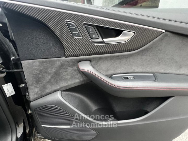 Audi RS Q8 Quattro 40 V8 BiTFSI mHEV- 600 - BVA Tiptronic  PHASE 1 - 33