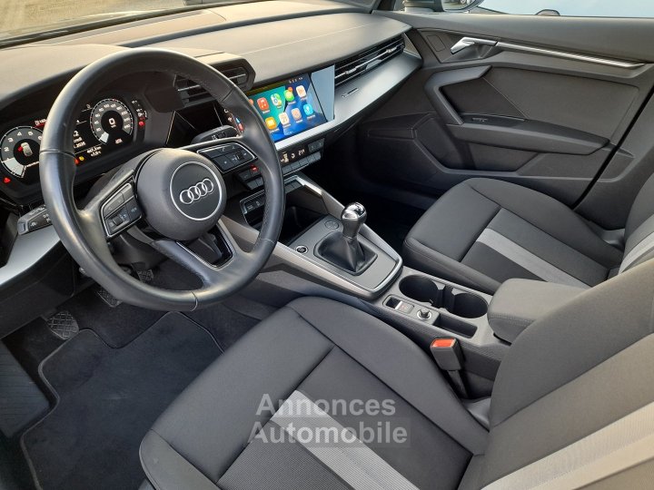 Audi A3 Sportback 30 TFSI 110CH DESIGN - 10