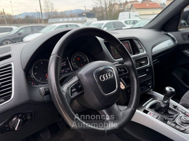 Audi Q5 20 TDI 170Cv Quattro 4 Roue Motrices Clim-Semi Cuir Alcantara-Jante Alu-Garantie - 7