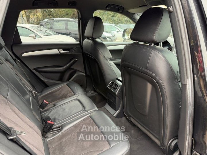 Audi Q5 20 TDI 170Cv Quattro 4 Roue Motrices Clim-Semi Cuir Alcantara-Jante Alu-Garantie - 9