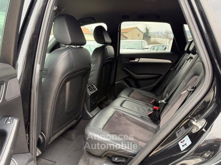 Audi Q5 20 TDI 170Cv Quattro 4 Roue Motrices Clim-Semi Cuir Alcantara-Jante Alu-Garantie - 10