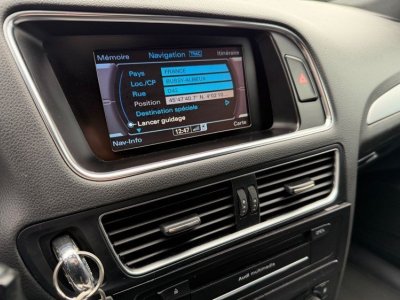 Audi Q5 20 TDI 170Cv Quattro 4 Roue Motrices Clim-Semi Cuir Alcantara-Jante Alu-Garantie   - 12