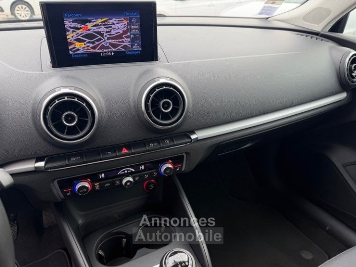 Audi A3 Sportback (8V) 14 TFSI 122Cv Ambition Luxe-Led-Xenon-GPS-Bluetooth Garantie 12 Mois - 11