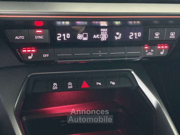 Audi A3 Sportback 20TDi FULL S-LINE-1ERPRO-COCKPIT-CAMERA - 24