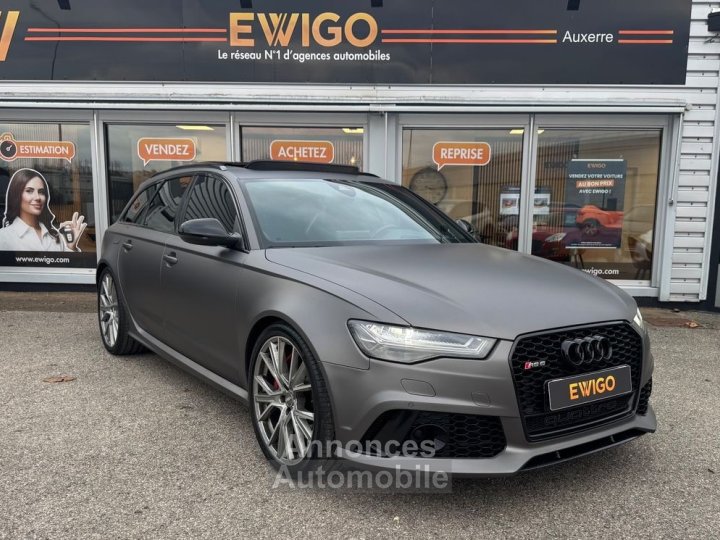 Audi RS6 avant 40 tfsi 560 quattro tiptronic bva regulateur adaptatif toit ouvrant pano entretien - 3