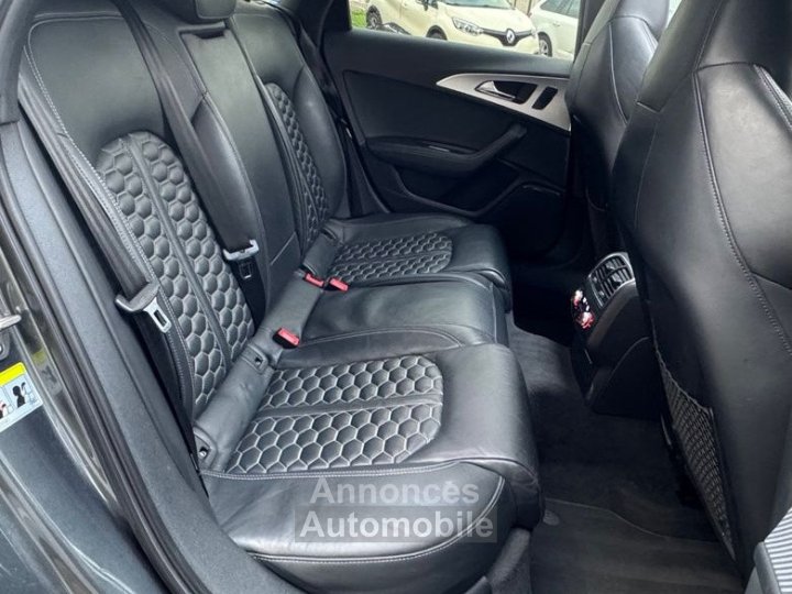 Audi RS6 avant 40 tfsi 560 quattro tiptronic bva regulateur adaptatif toit ouvrant pano entretien - 13
