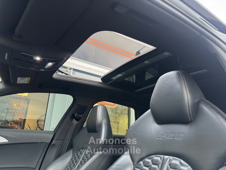 Audi RS6 avant 40 tfsi 560 quattro tiptronic bva regulateur adaptatif toit ouvrant pano entretien - 19