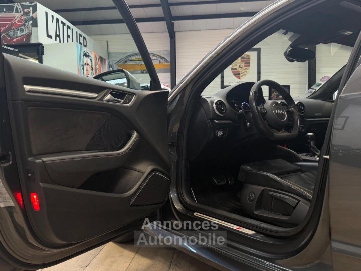 Audi RS3 SPORTBACK 25L TFSi QUATTRO S-TRONIC7 367CV - FULL OPTIONS - ENTRETIENS CONSTRUCTEUR - 9