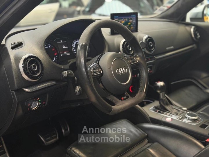 Audi RS3 SPORTBACK 25L TFSi QUATTRO S-TRONIC7 367CV - FULL OPTIONS - ENTRETIENS CONSTRUCTEUR - 11