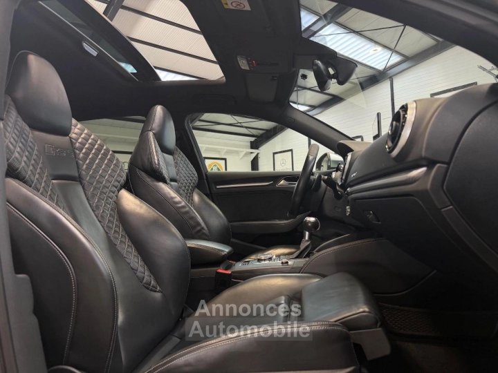 Audi RS3 SPORTBACK 25L TFSi QUATTRO S-TRONIC7 367CV - FULL OPTIONS - ENTRETIENS CONSTRUCTEUR - 13