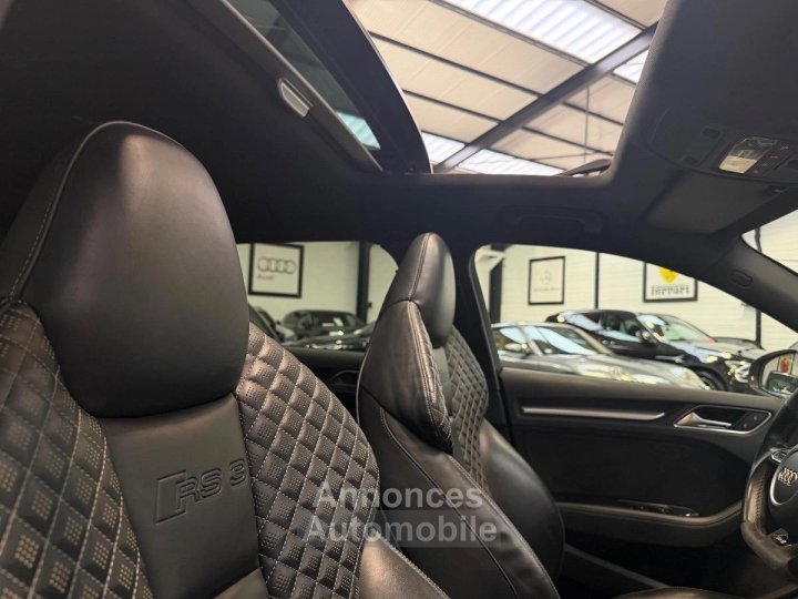 Audi RS3 SPORTBACK 25L TFSi QUATTRO S-TRONIC7 367CV - FULL OPTIONS - ENTRETIENS CONSTRUCTEUR - 14