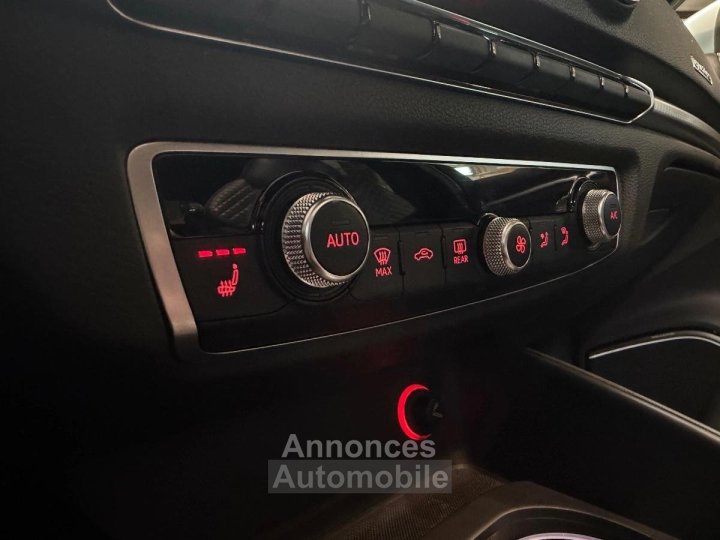 Audi RS3 SPORTBACK 25L TFSi QUATTRO S-TRONIC7 367CV - FULL OPTIONS - ENTRETIENS CONSTRUCTEUR - 22