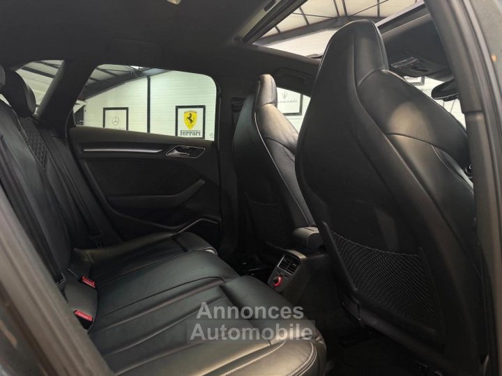 Audi RS3 SPORTBACK 25L TFSi QUATTRO S-TRONIC7 367CV - FULL OPTIONS - ENTRETIENS CONSTRUCTEUR - 23