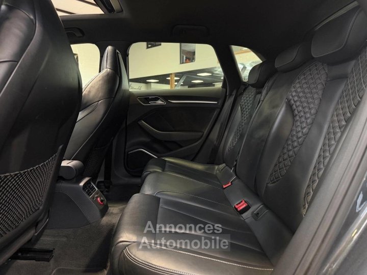 Audi RS3 SPORTBACK 25L TFSi QUATTRO S-TRONIC7 367CV - FULL OPTIONS - ENTRETIENS CONSTRUCTEUR - 24