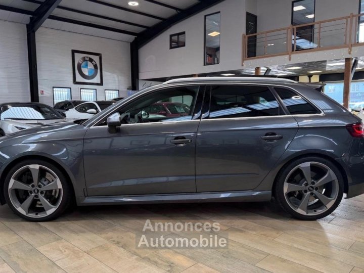 Audi RS3 SPORTBACK 25L TFSi QUATTRO S-TRONIC7 367CV - FULL OPTIONS - ENTRETIENS CONSTRUCTEUR - 26
