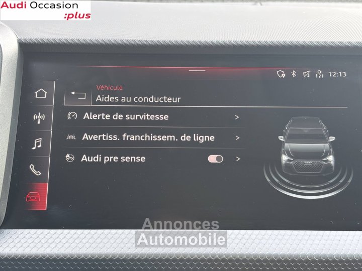 Audi A1 Sportback 25 TFSI 95 ch BVM5 Advanced - 11