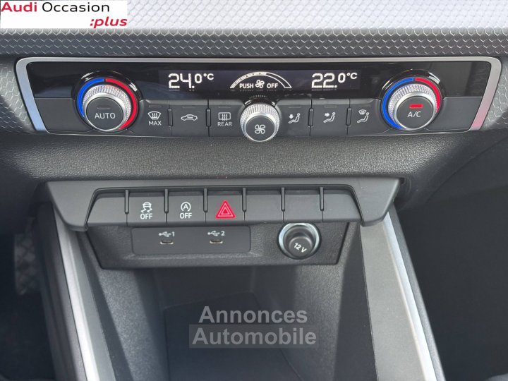 Audi A1 Sportback 25 TFSI 95 ch BVM5 Advanced - 12