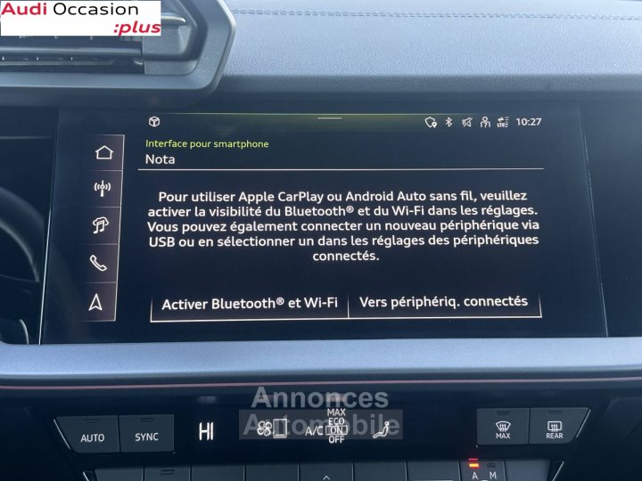 Audi A3 Sportback TFSI Mild Hybrid 116 S tronic 7 S line - 19