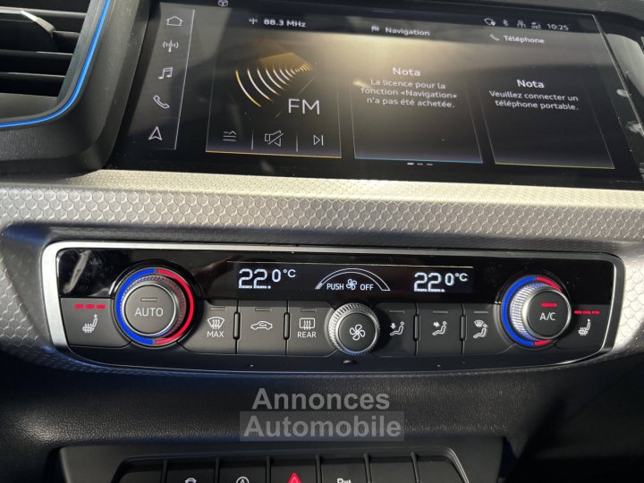 Audi A1 Sportback 30 TFSI 116 ch S tronic 7 S Line - 15