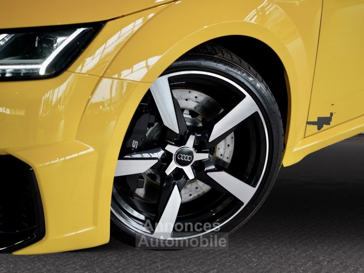 Audi TT RS TTrs &bull; 25 TFSI 400ch Quattro &bull; Jaune Vegas &bull; S tronic&bull; B&amp;O &bull; Virtual Cockpit &bull; Pack optique noir - 3