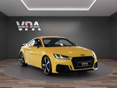 Audi TT RS TTrs &bull; 25 TFSI 400ch Quattro &bull; Jaune Vegas &bull; S tronic&bull; B&amp;O &bull; Virtual Cockpit &bull; Pack optique noir   - 8