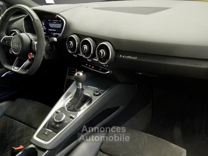 Audi TT RS TTrs &bull; 25 TFSI 400ch Quattro &bull; Jaune Vegas &bull; S tronic&bull; B&amp;O &bull; Virtual Cockpit &bull; Pack optique noir - 14