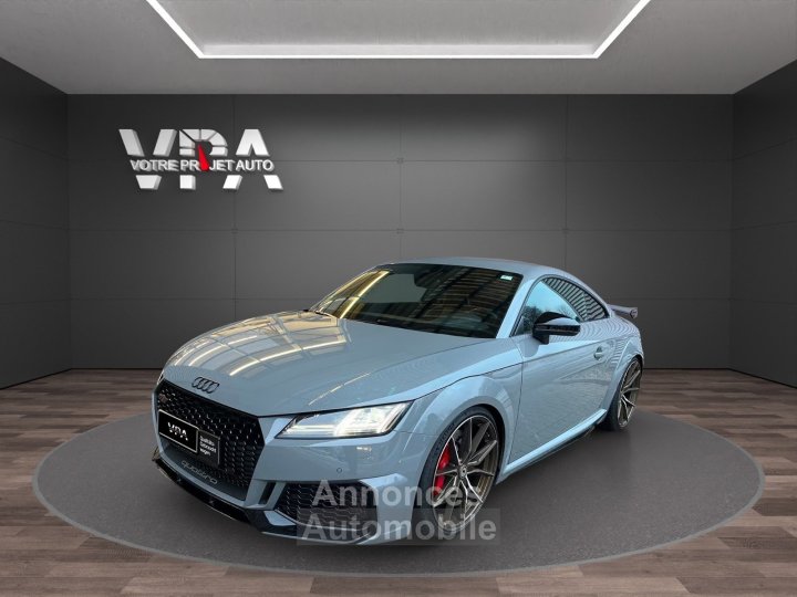 Audi TT RS TTrs • 25 TFSI 476ch Quattro • S tronic • B&O • MMI Touch • Magnetic Ride • Caméra • Cuir sport • LED - 1
