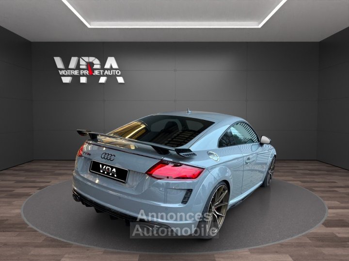 Audi TT RS TTrs • 25 TFSI 476ch Quattro • S tronic • B&O • MMI Touch • Magnetic Ride • Caméra • Cuir sport • LED - 3