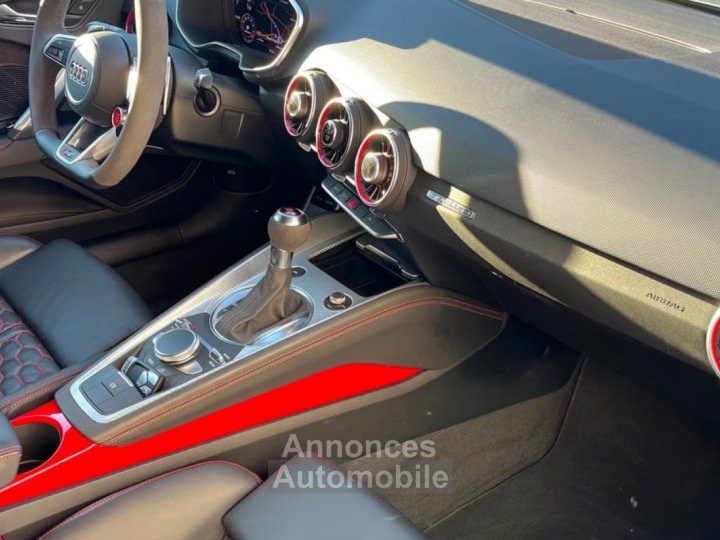 Audi TT RS TTrs • 25 TFSI 476ch Quattro • S tronic • B&O • MMI Touch • Magnetic Ride • Caméra • Cuir sport • LED - 6
