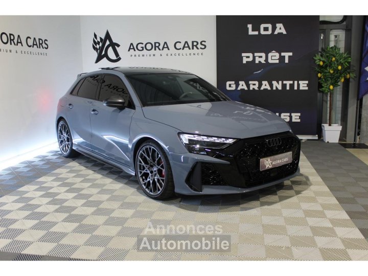 Audi RS3 SPORTBACK Quattro 25 TFSI - 400ch - BV S-tronic - PAS DE MALUS - GARANTIE - ENTRETIEN - 2