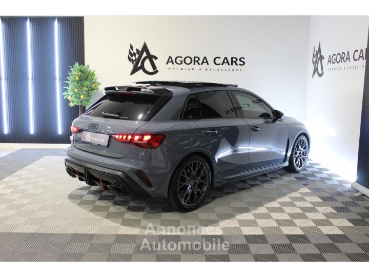 Audi RS3 SPORTBACK Quattro 25 TFSI - 400ch - BV S-tronic - PAS DE MALUS - GARANTIE - ENTRETIEN - 3