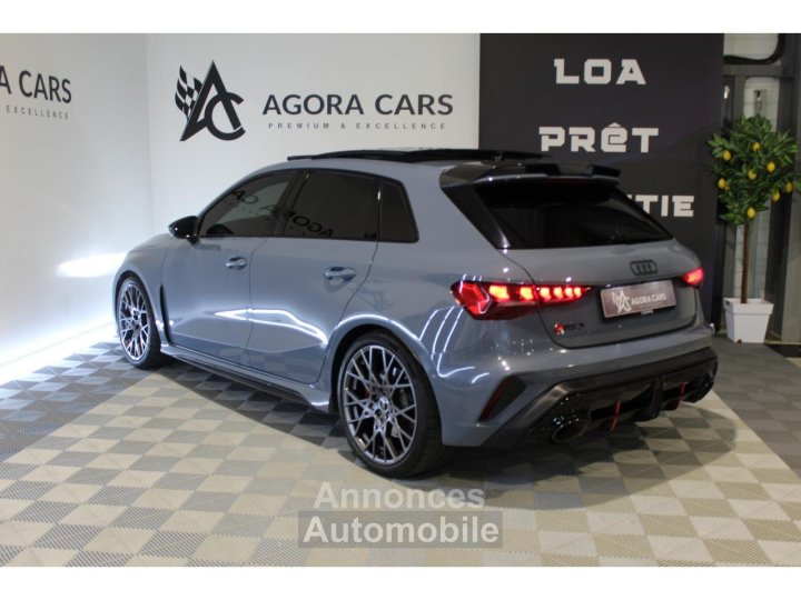 Audi RS3 SPORTBACK Quattro 25 TFSI - 400ch - BV S-tronic - PAS DE MALUS - GARANTIE - ENTRETIEN - 4