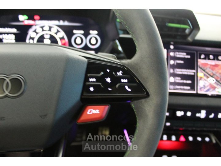 Audi RS3 SPORTBACK Quattro 25 TFSI - 400ch - BV S-tronic - PAS DE MALUS - GARANTIE - ENTRETIEN - 17