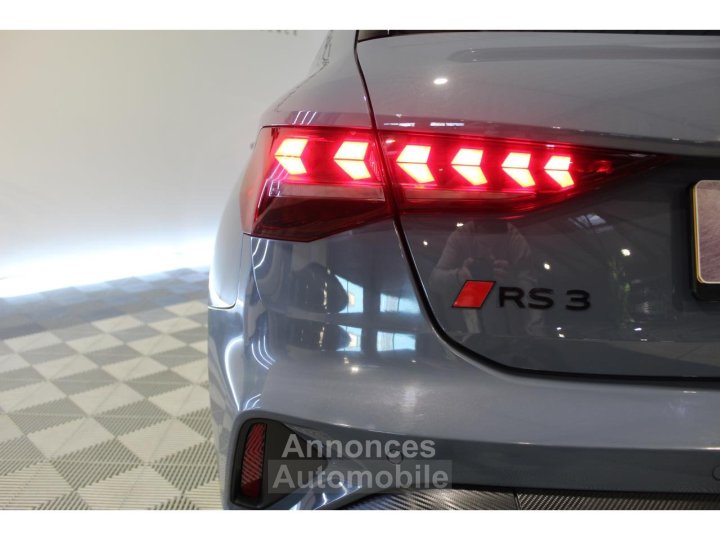 Audi RS3 SPORTBACK Quattro 25 TFSI - 400ch - BV S-tronic - PAS DE MALUS - GARANTIE - ENTRETIEN - 18
