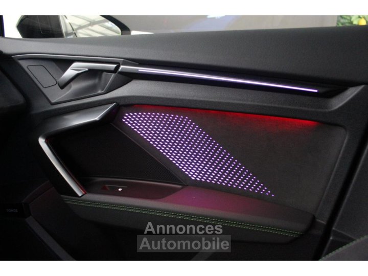 Audi RS3 SPORTBACK Quattro 25 TFSI - 400ch - BV S-tronic - PAS DE MALUS - GARANTIE - ENTRETIEN - 40