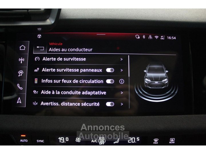 Audi RS3 SPORTBACK Quattro 25 TFSI - 400ch - BV S-tronic - PAS DE MALUS - GARANTIE - ENTRETIEN - 45