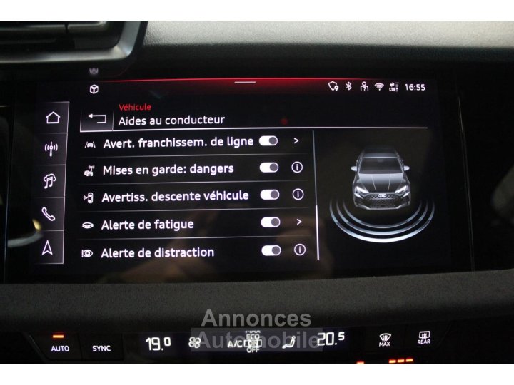 Audi RS3 SPORTBACK Quattro 25 TFSI - 400ch - BV S-tronic - PAS DE MALUS - GARANTIE - ENTRETIEN - 46