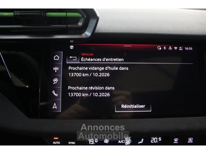 Audi RS3 SPORTBACK Quattro 25 TFSI - 400ch - BV S-tronic - PAS DE MALUS - GARANTIE - ENTRETIEN - 48