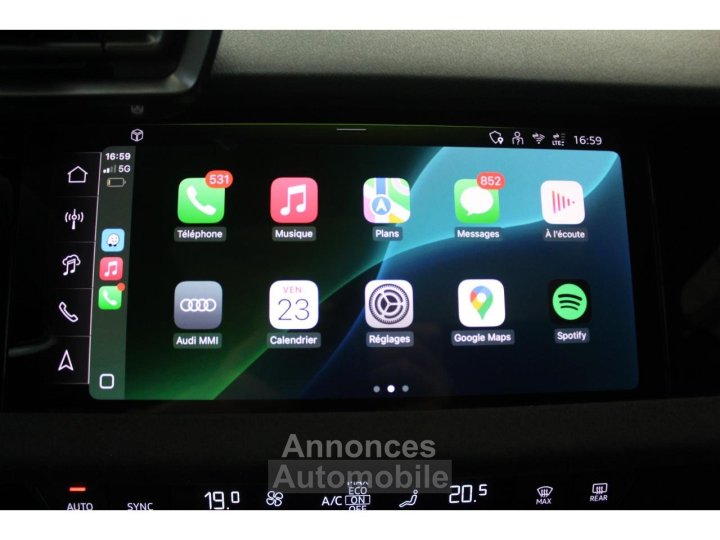 Audi RS3 SPORTBACK Quattro 25 TFSI - 400ch - BV S-tronic - PAS DE MALUS - GARANTIE - ENTRETIEN - 51