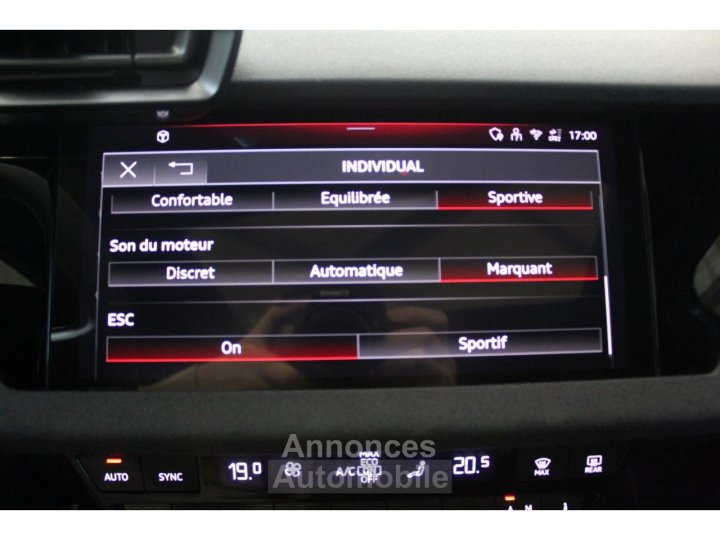 Audi RS3 SPORTBACK Quattro 25 TFSI - 400ch - BV S-tronic - PAS DE MALUS - GARANTIE - ENTRETIEN - 55