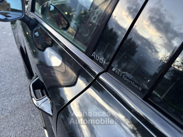 Audi RS3 Sportback Quattro 25 TFSI - 400 - BV S-tronic 8Y SPORTBACK  PHASE 2 - 40