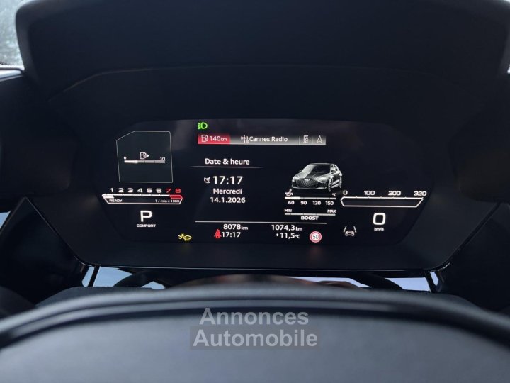 Audi RS3 Sportback Quattro 25 TFSI - 400 - BV S-tronic 8Y SPORTBACK  PHASE 2 - 42