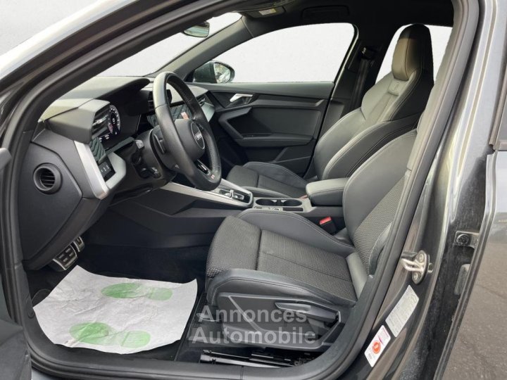 Audi A3 Sportback 15 35 TFSI - 150 - S-Tronic 7 8Y S line - 10