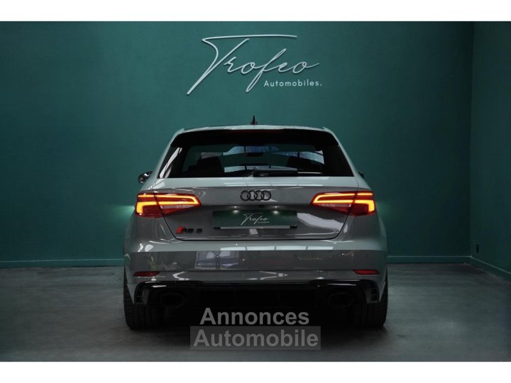 Audi RS3 SPORTBACK 8V2 25 TFSI 400cv - Pack RS - Echappement sport - 4