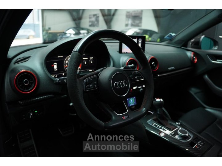 Audi RS3 SPORTBACK 8V2 25 TFSI 400cv - Pack RS - Echappement sport - 9