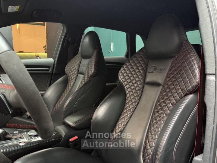 Audi RS3 SPORTBACK 8V2 25 TFSI 400cv - Pack RS - Echappement sport - 10