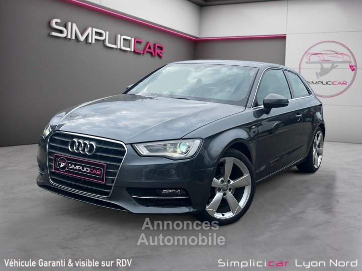 Audi A3 18 TFSI 180 S Line S tronic 7 Turbo neuf Attelage Garantie 12 mois - 3